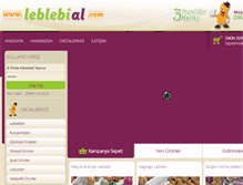 Tablet Screenshot of leblebial.com